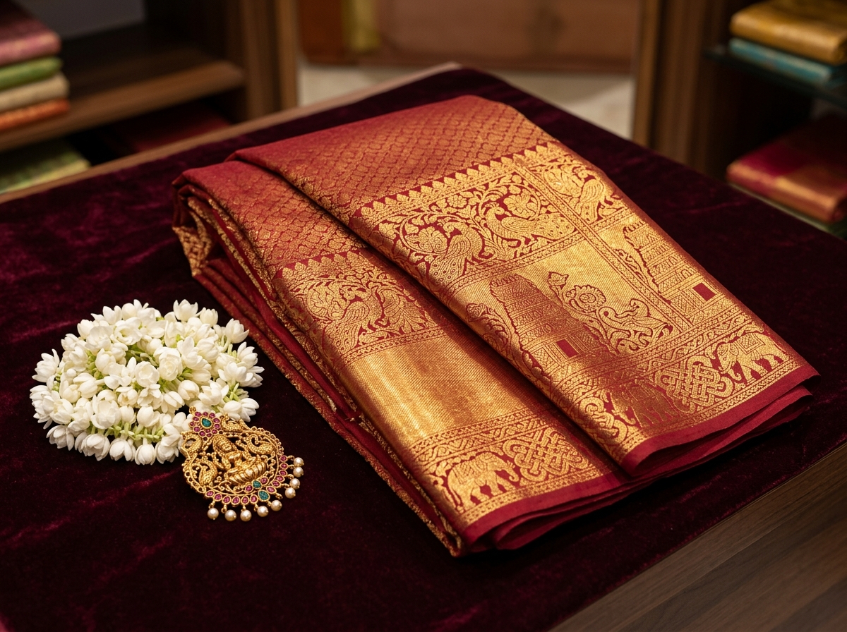 Bridal Kanchipuram Silk Sarees